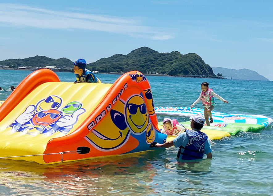 海上アスレチック