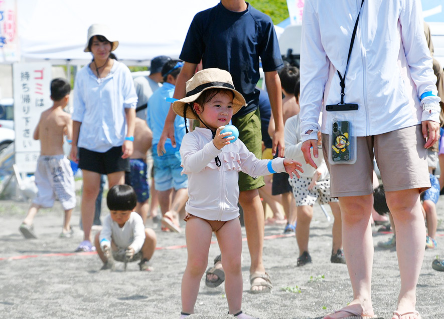 見つけた！嬉しそうな笑顔