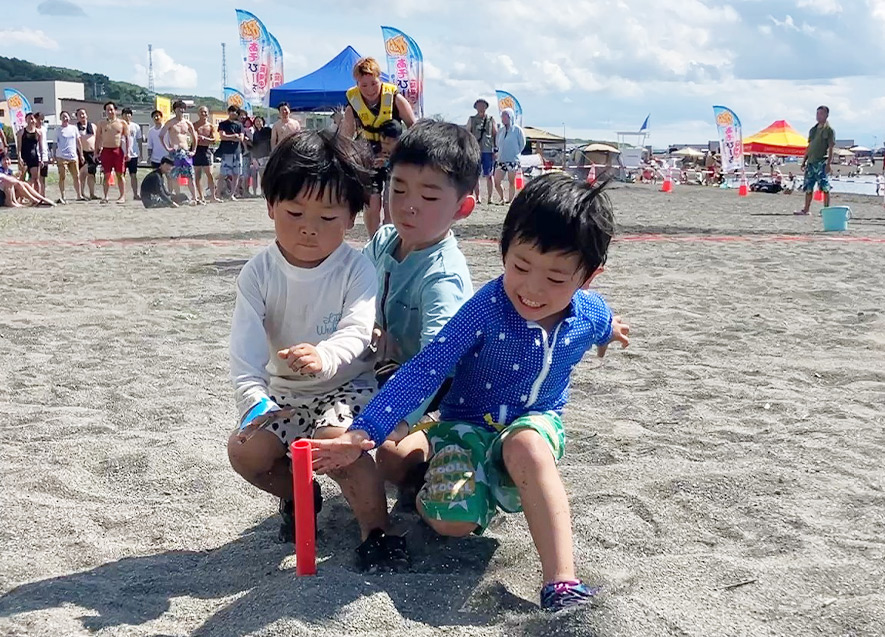 全力ダッシュからのダイブ！