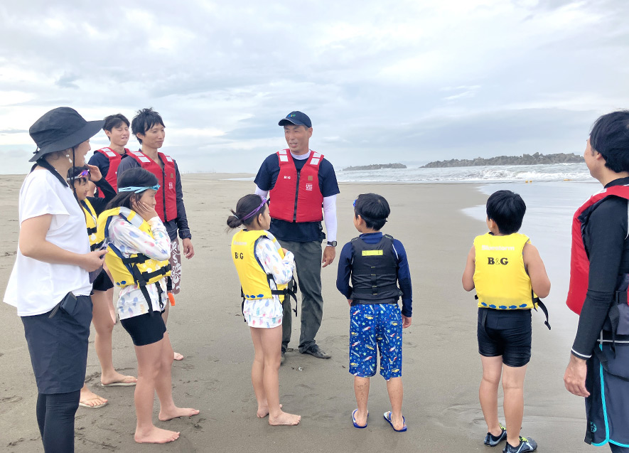 ライフジャケット着用方法と効果を確認