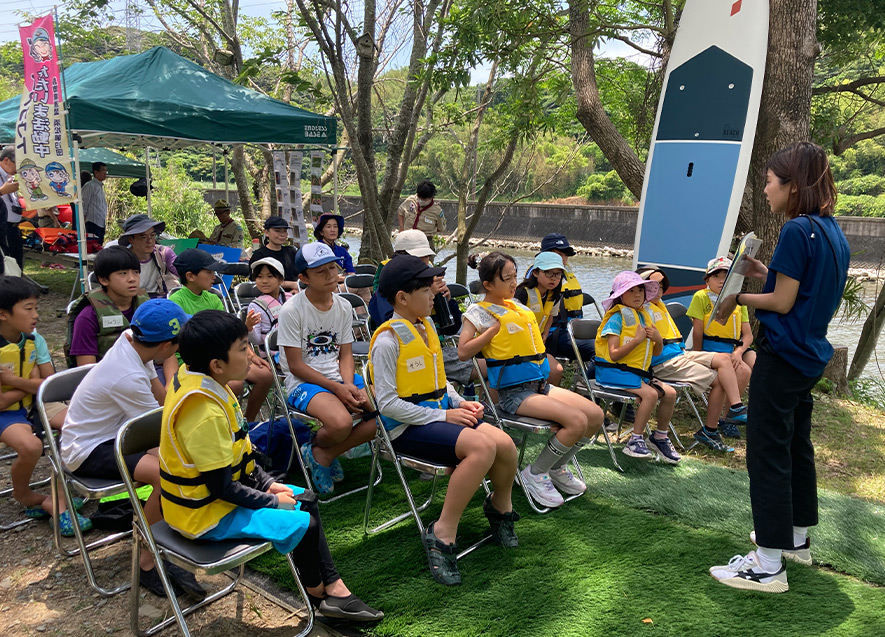 水辺の安全教室（紙芝居）