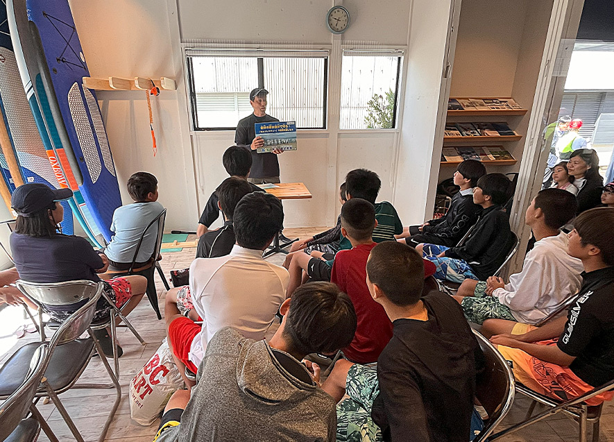 水辺の安全教室（紙芝居）