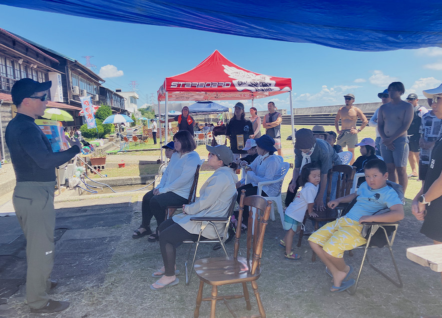 水辺の安全教室