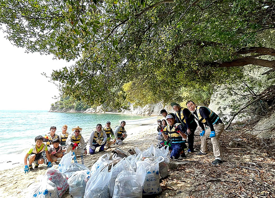 海岸清掃