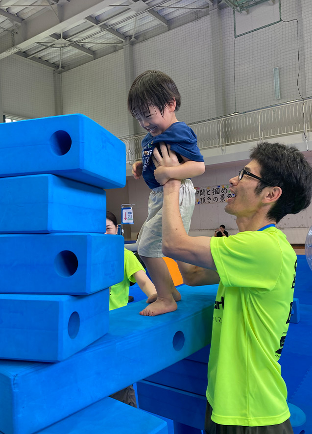 参加割合は3歳～6歳児が最多