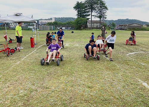 どれが早い？みんなで競争！