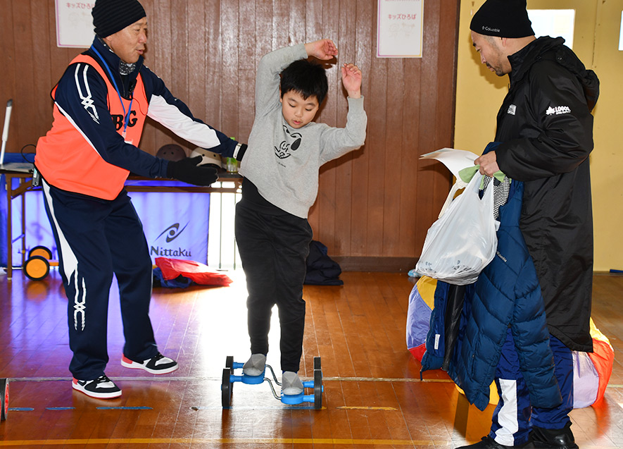 大人も子どもも熱中したバランスペダル