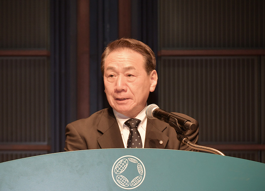 B&G財団会長　前田会長