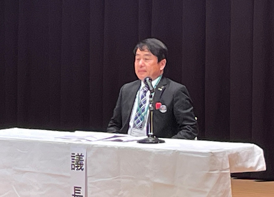 中国ブロック会長　美郷町　嘉戸町長