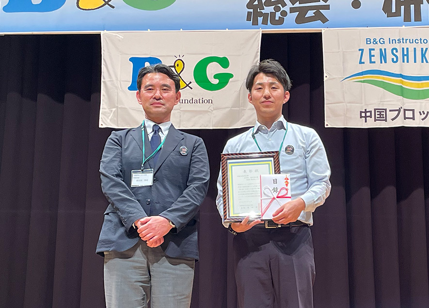長門市日置海洋センター 杉本氏