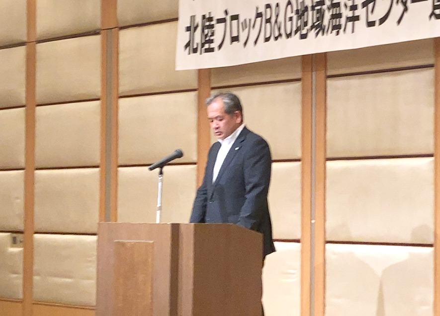 北陸ブロック会長（代理）　氷見市　有島教育長