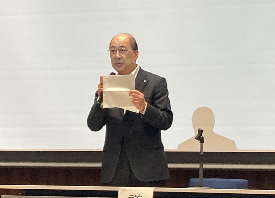 関東ブロック会長 長南町 平野町長