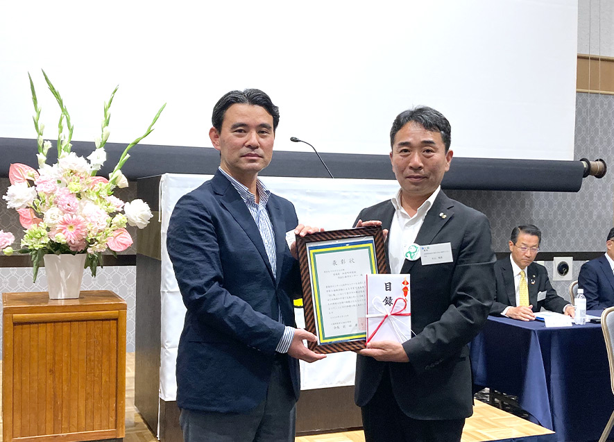 加美町　石山町長