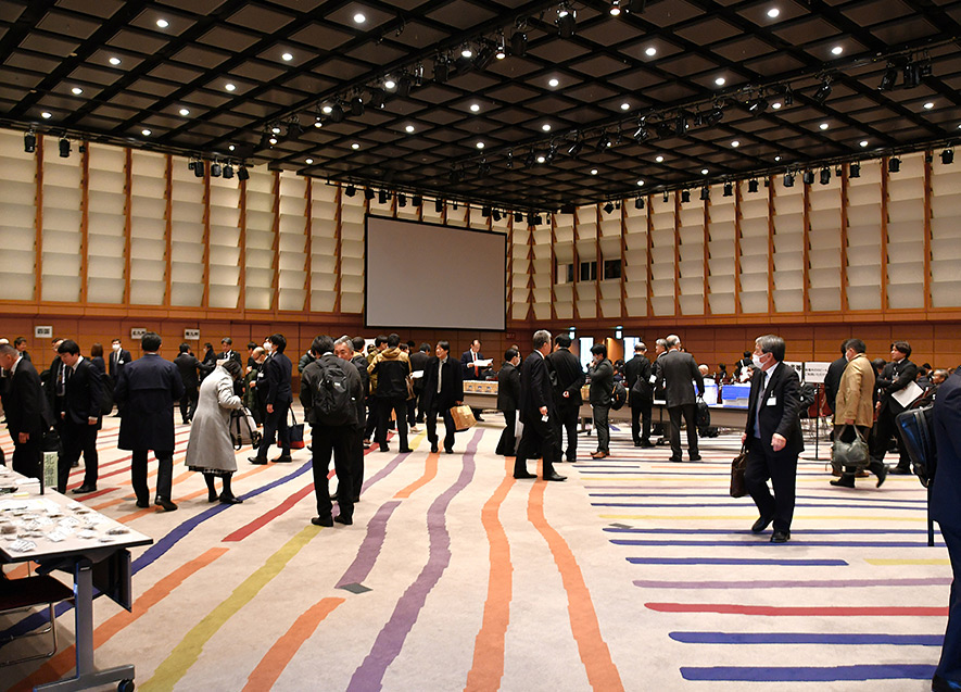 受付会場の様子