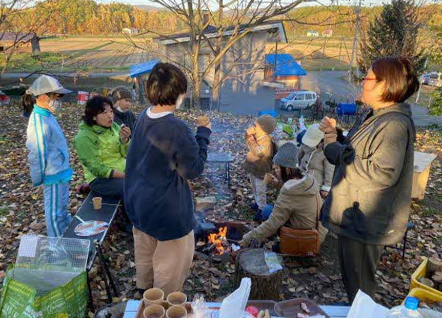 たき火ではじまる「サードプレイス北成」