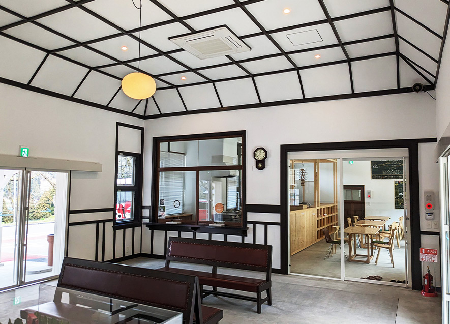 改修後の待合室