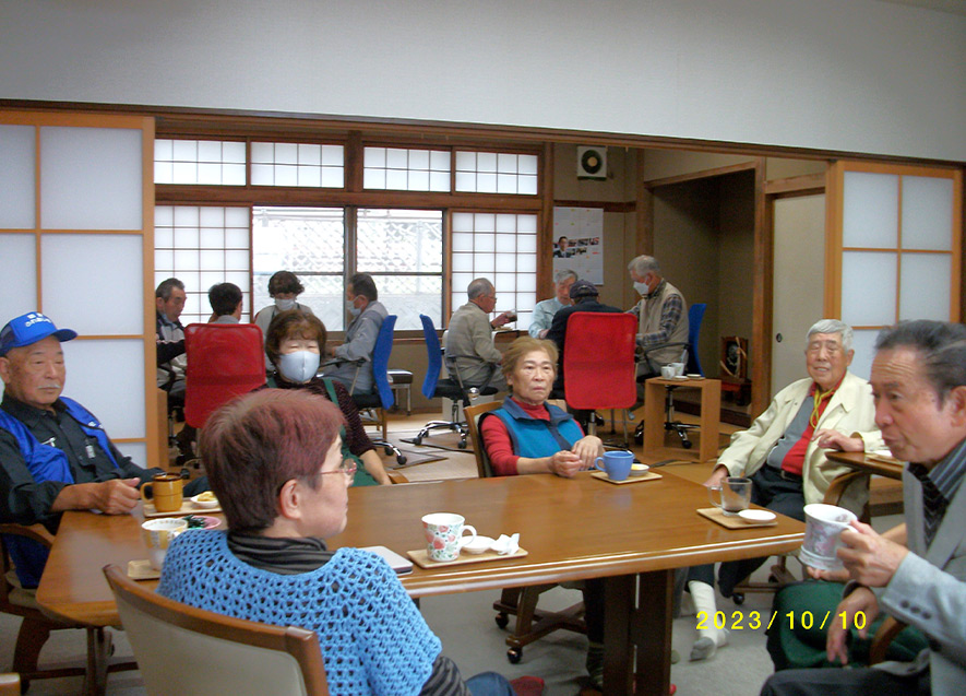 手作りスイーツを無料で提供