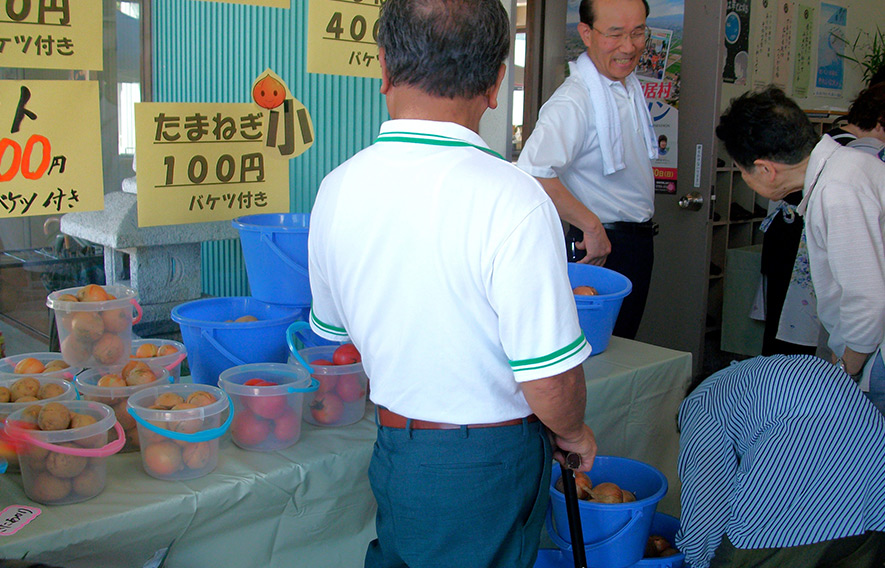 直売所の様子