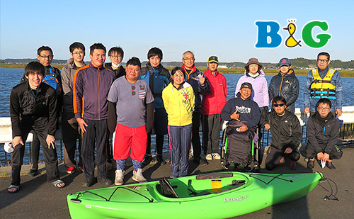 究極のバリアフリー　パラカヌー体験会（千葉県横芝光町）