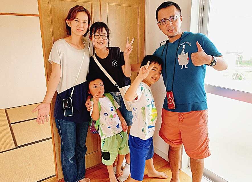 町営住宅の見学