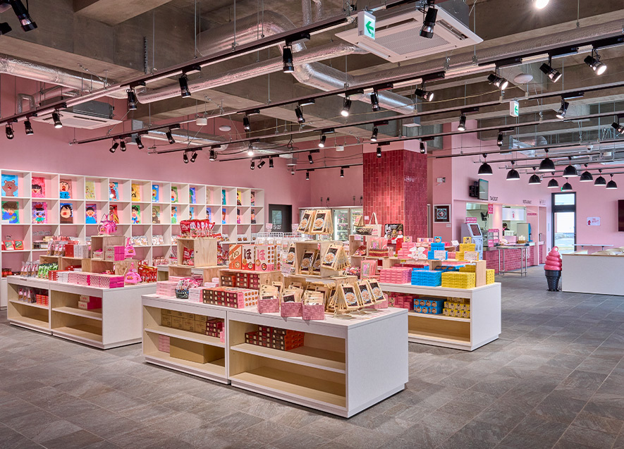 施設内観（物販スペース）