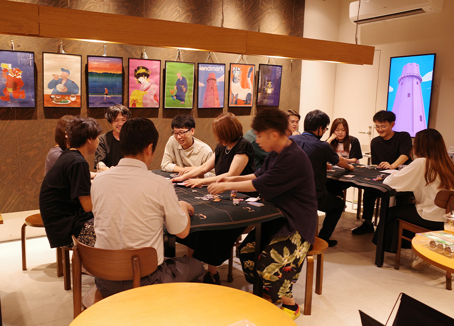 若者がイベントや交流会の場として活用