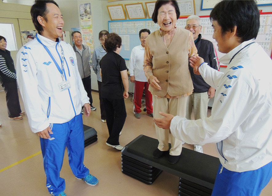 転倒予防教室の様子