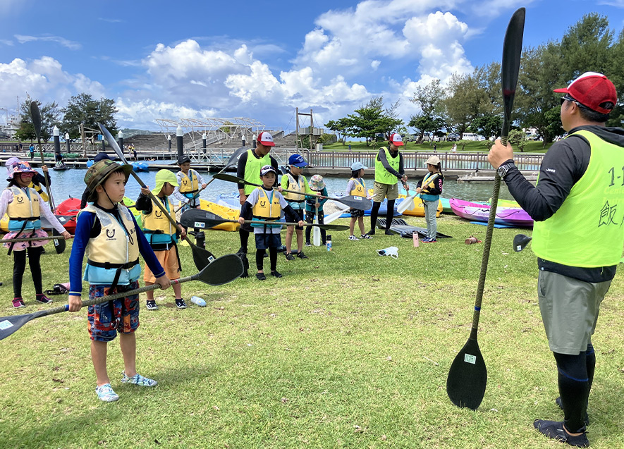 地元の小学生を対象とした指導実習